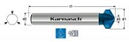 Коническая зенковка 120° из стали HSS-XE с покрытием BLUE-TEC, форма C, арт. 40.3040-0250